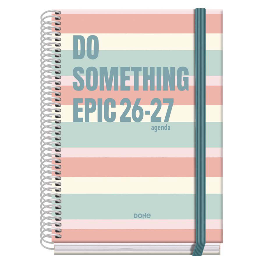 Agenda Escolar Dohe Espiral A5 sem/vista castellano 2026-2027 Epic