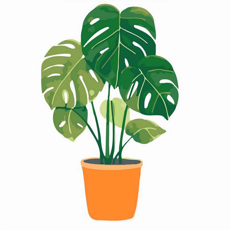 Mini Figured'Art Monstera