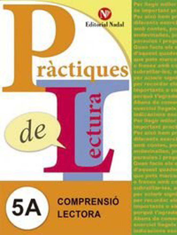 Pràctiques Lectura 5A Nadal