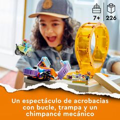 LEGO® City Stuntz Rizo Acrobático: Chimpancé Devastador 60338
