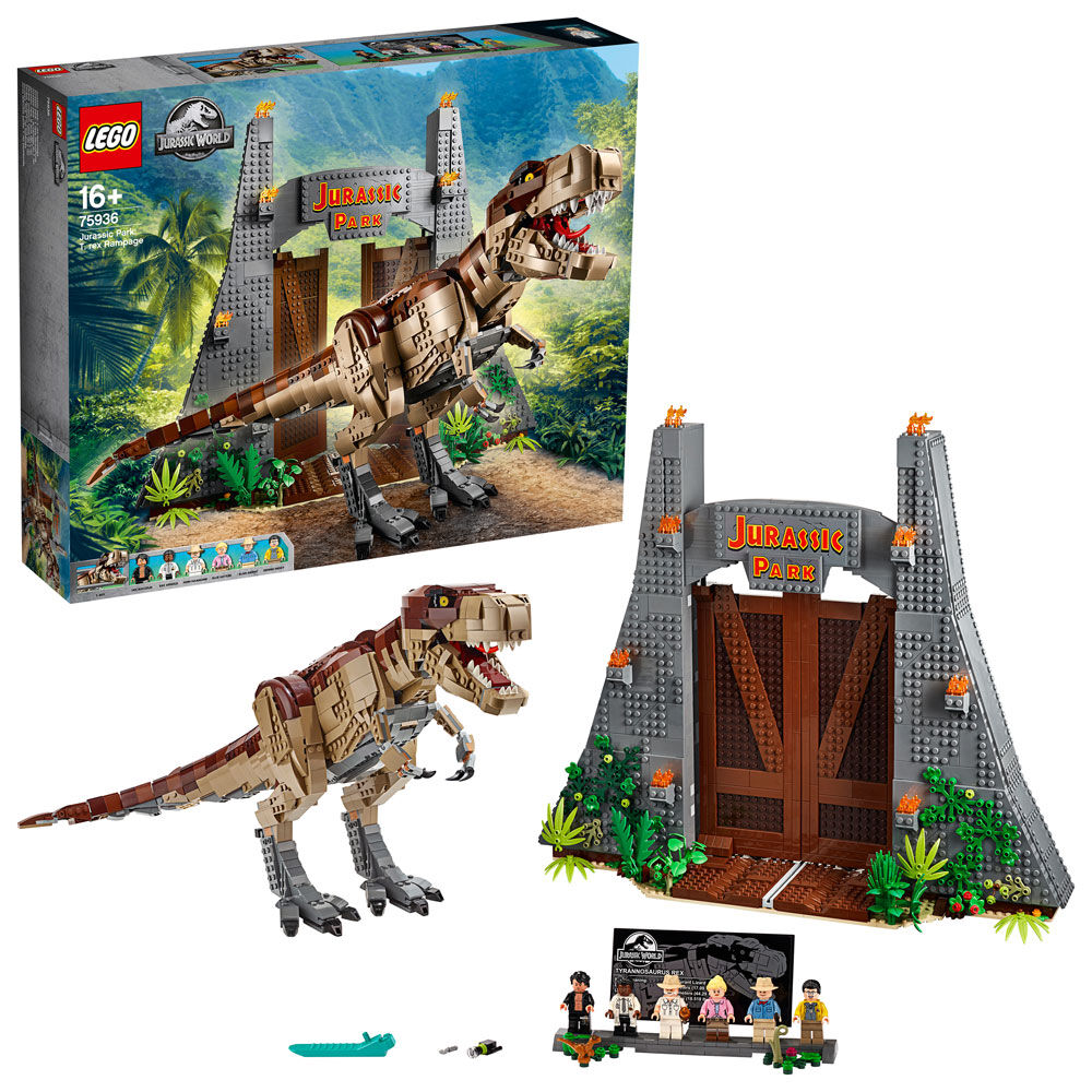 t rex jurassic park juguete