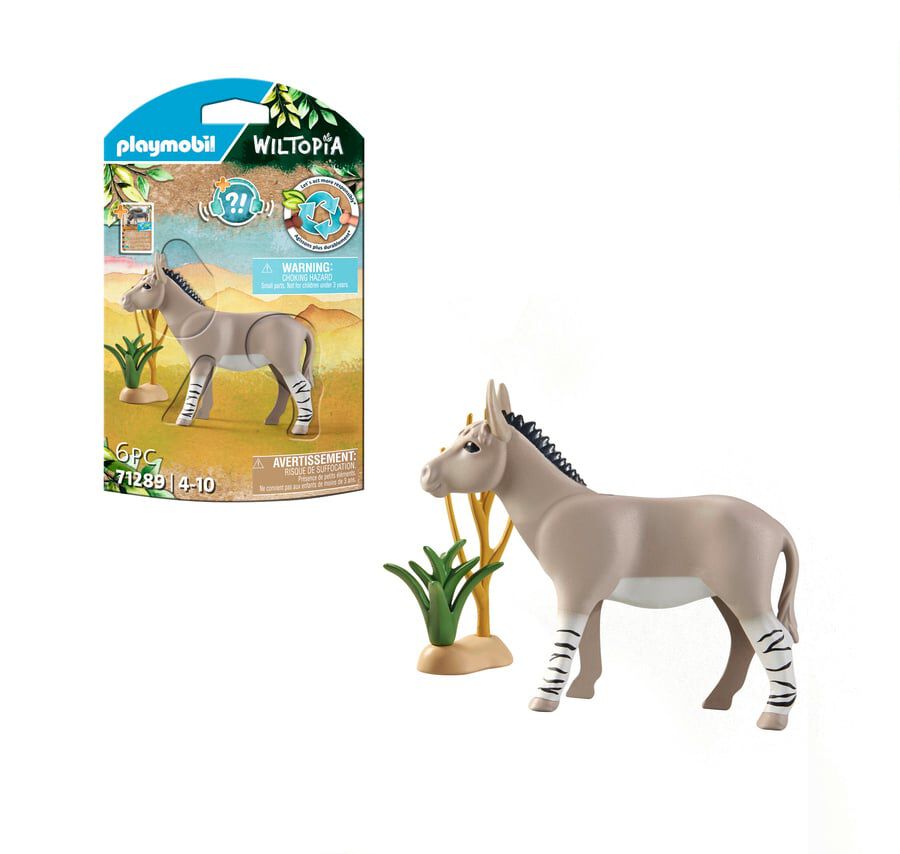 Playmobil Wiltopia Burro Afric&agrave; 71289