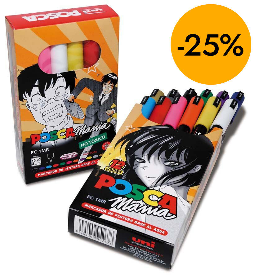 Rotuladores Posca PC-1MR 0,7mm Basic 8 colores