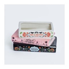 Jarrn con Forma de Libro Botanical Trilogy