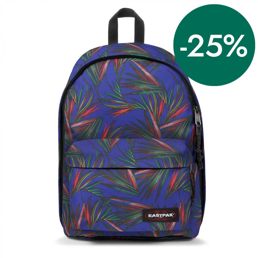 Mochila Eastpak Out of Office Brize Palm Navy