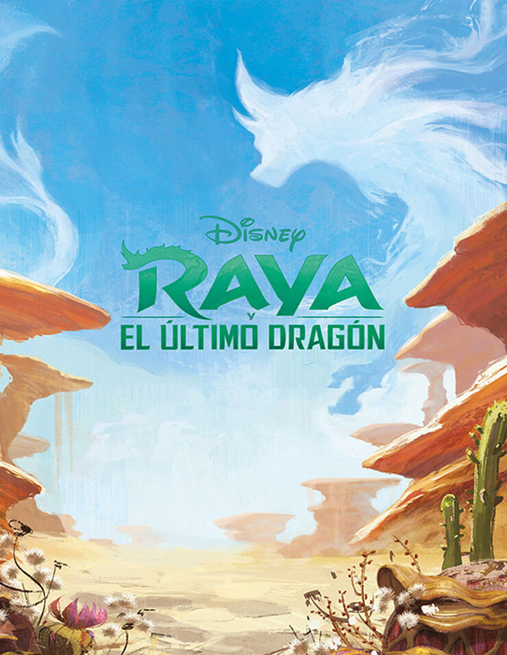 Raya y el último dragón. Libro de pegati