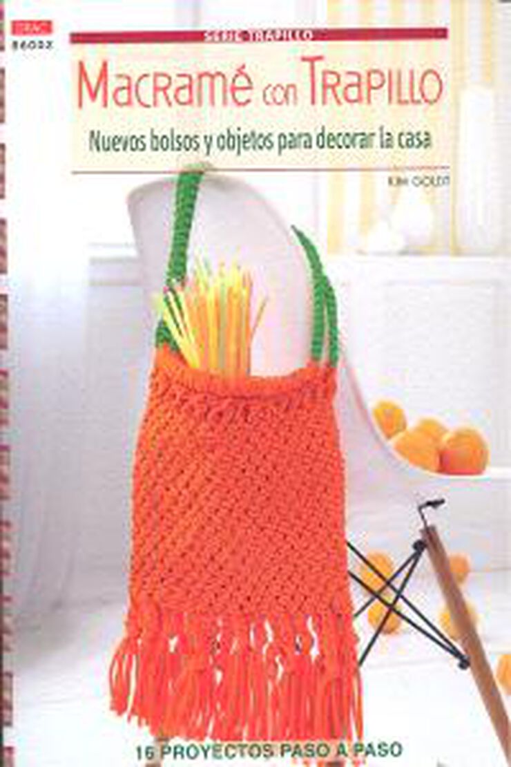 Macramé con trapillo. Nuevos bolsos y ob