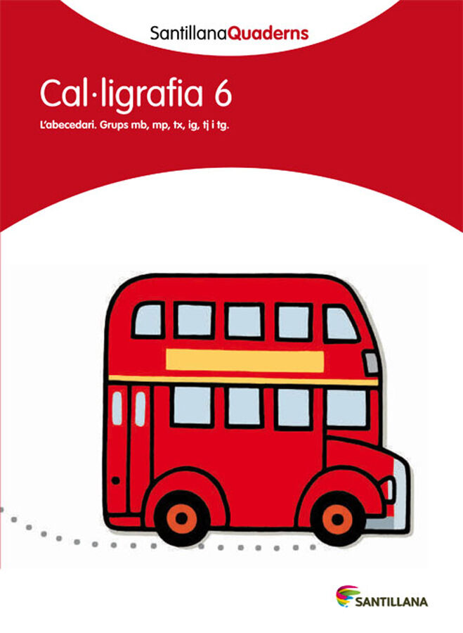 Cal&middot;ligrafia 6 Santillana Quaderns