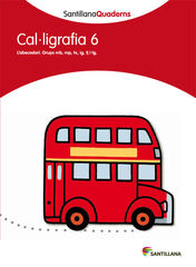 Cal·ligrafia 6 Santillana Quaderns