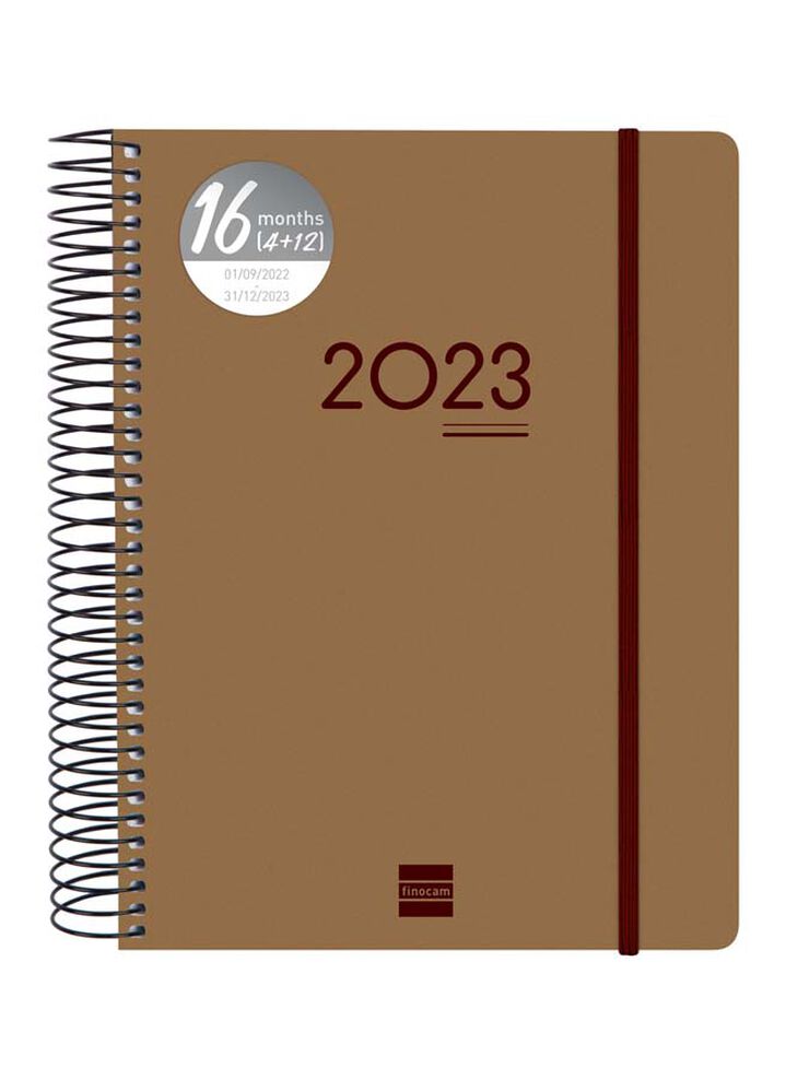 Agenda 22-23 Finocam Dia/Pàg Ikon marró