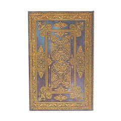 Agenda Paperblanks Lujo Azul Maxi sem/vista castellano 2025