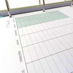 Carpebloc con recambio 100 hojas catalán Carchivo azul