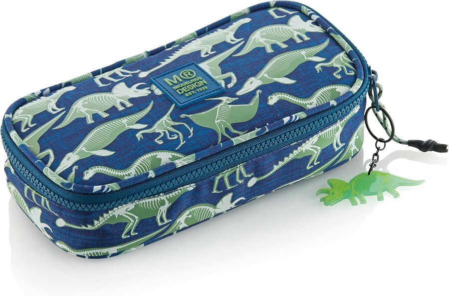 Estuche Oval MQR Dinos Fossil
