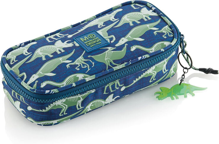 Estuche Oval MQR Dinos Fossil