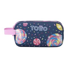 Estuche Totto Sweets 2 cremalleras