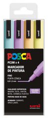 Retoladors Posca PC-3M 0,9-1,3mm pastel 4 colors