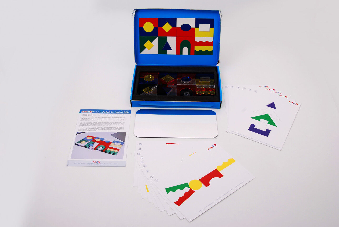 Blocs apilables Thick Educational Colors acr&iacute;lics