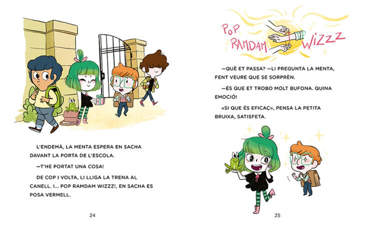 Menta i Bombolla 1 - Una bruixeta molt impacient