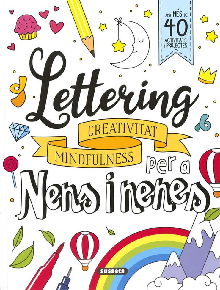 Libro Cuaderno De Lettering Para Niños Y Niñas [ Original ]