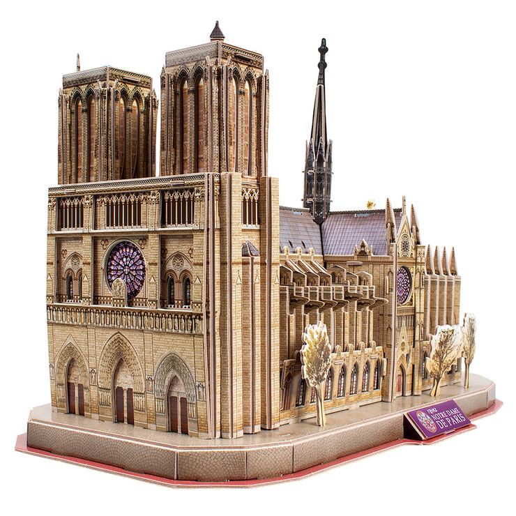 Puzle 3D 128 piezas notre Dame National Geographic