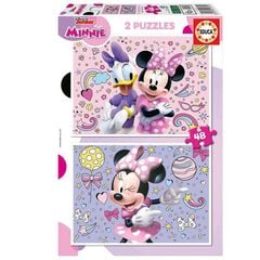 Puzle 2x48 piezas Minnie