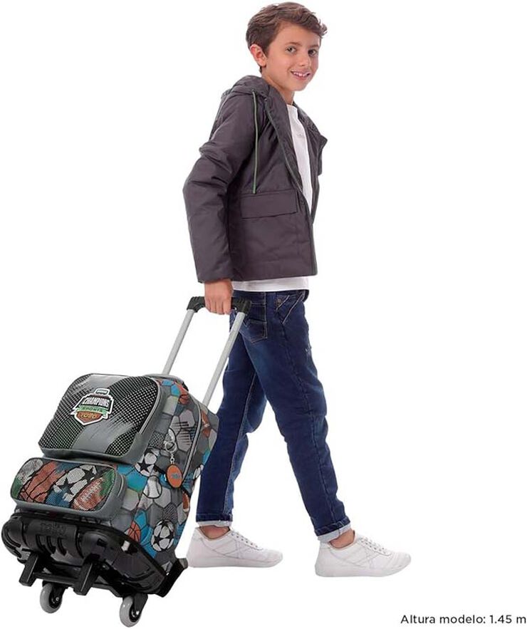 Mochila con ruedas Totto Multisport L
