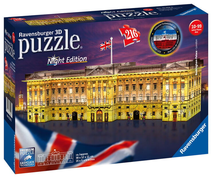 Puzle Ravensburger Buckingham noche