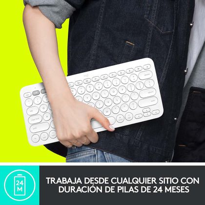 Teclado Inalámbrico Logitech K380 Blanco TR Teclado Inalámbrico Logitech K380 Blanco TR
