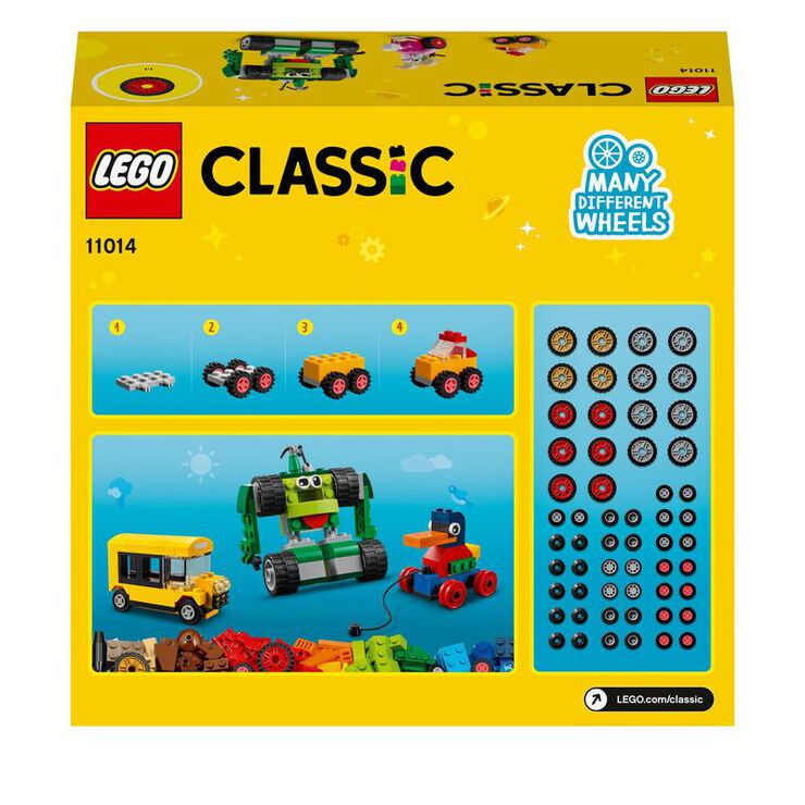 LEGO® Classic Ladrillos Y Ruedas 11014