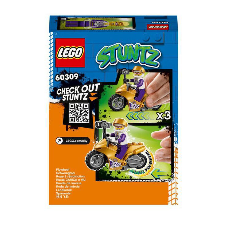 LEGO® City Moto acrobática Sefie 60309
