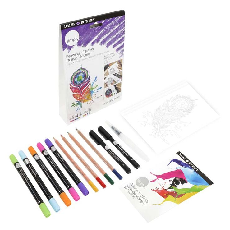 Set Daler Rowney Simply Activity Dibujo