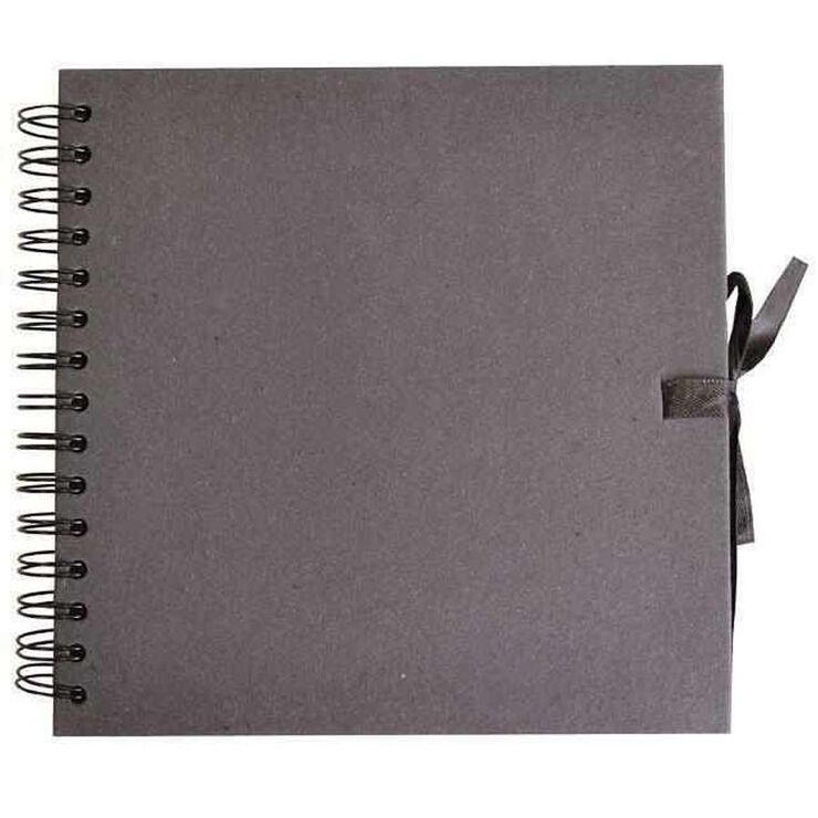 Álbum Scrap Book Artemio 20x20cm negro 40 hojas