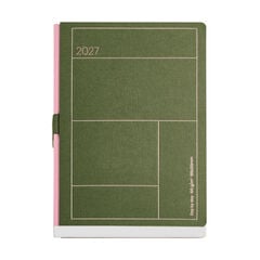 Agenda Miquelrius Plus Setmana Vista Multiling&uuml;e 2027 Kraft Verd