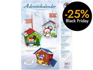 Set de Manualidades Navidad Calendario de adviento Búho Ursus