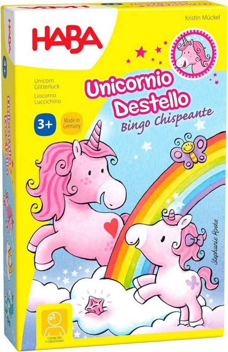 Unicornio Destello - Bingo Chispeante