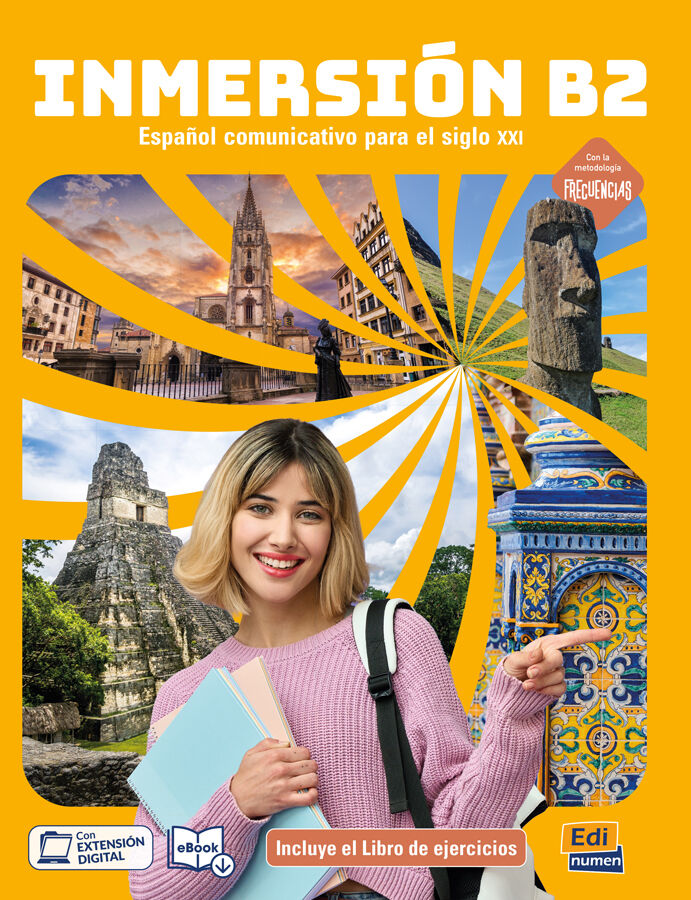 Inmersi&oacute;n B2 - Libro del estudiante / Libro de ejercicios + Digital