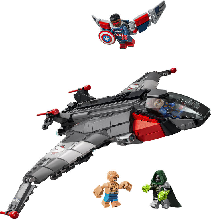 LEGO&reg; Marvel Avengers: Doomsday Quinjet joc de construcci&oacute; 76347