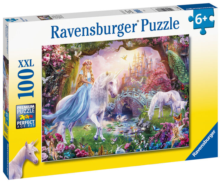 Puzle Ravensburguer Unicorno Mágico 100 piezas