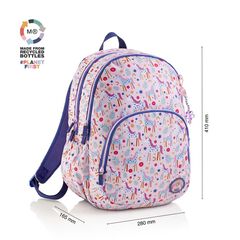 Mochila triple reciclada Oslo Unicornio