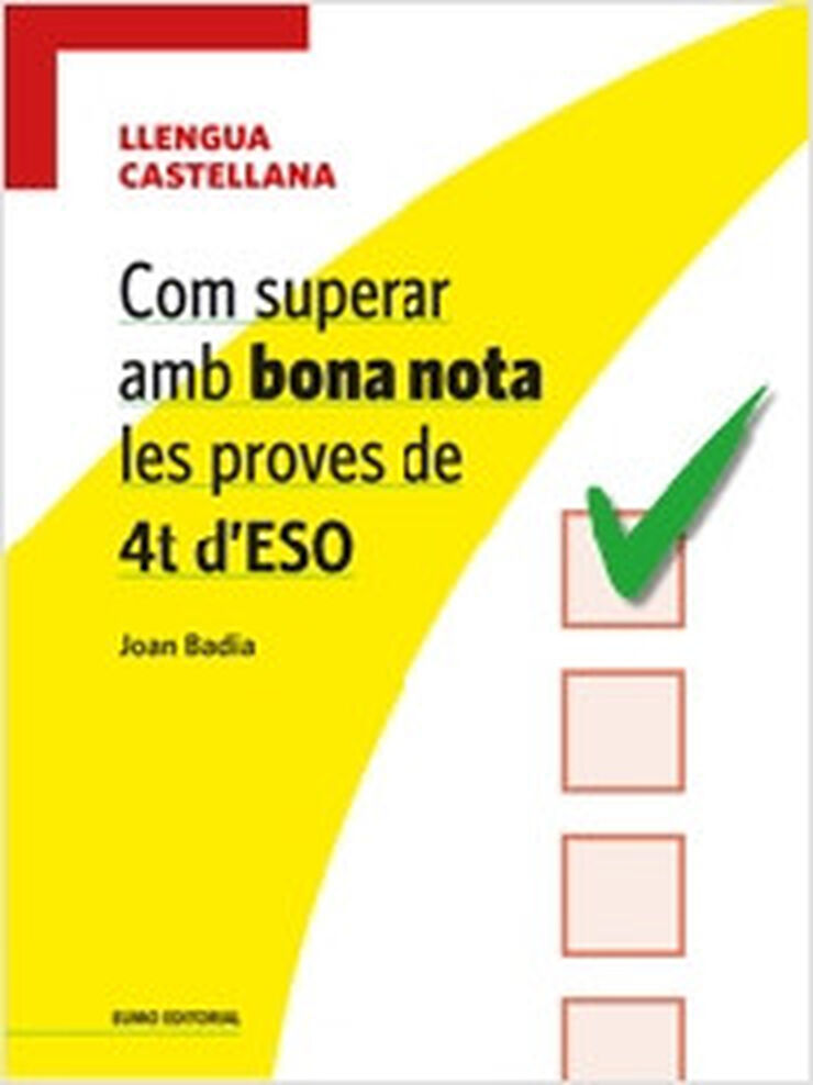 Castellà Com Superar Bona Nota 4T Eso