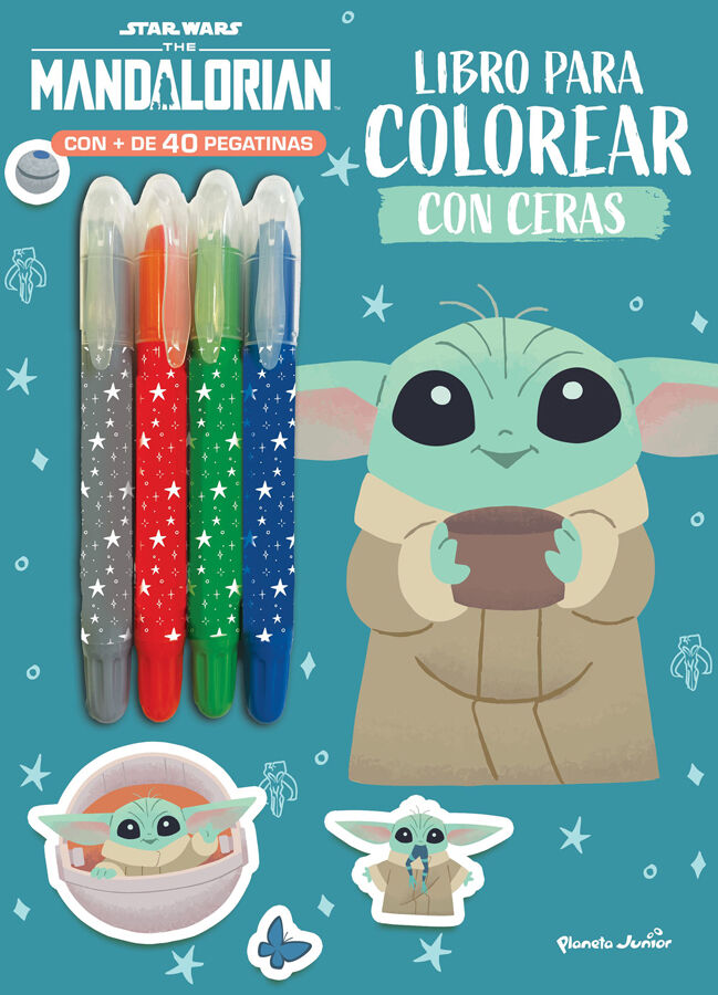 Star Wars. The Mandalorian. Libro para colorear con ceras