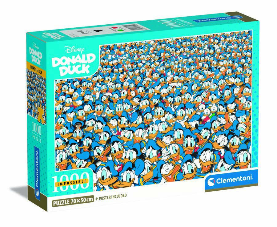 Puzle 1000 peces Impossible Donald Duck