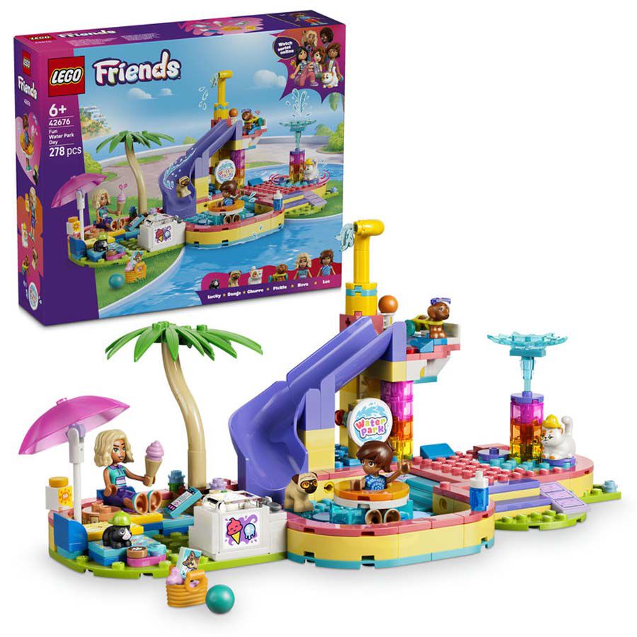 LEGO&reg; Friends D&iacute;a Divertido en el Parque Acu&aacute;tico 42676