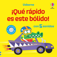 ¡Qué rápido es este bólido!