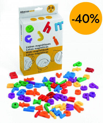 Letras Magn&eacute;ticas Min&uacute;sculas Abacus