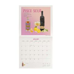 Calendario Pared Legami m/vista 2025 Cheers