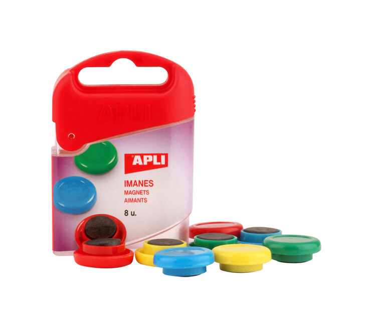 Imanes Apli colores 8u