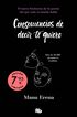 Consecuencias de decir te quiero Consecuencias de decir te quiero
