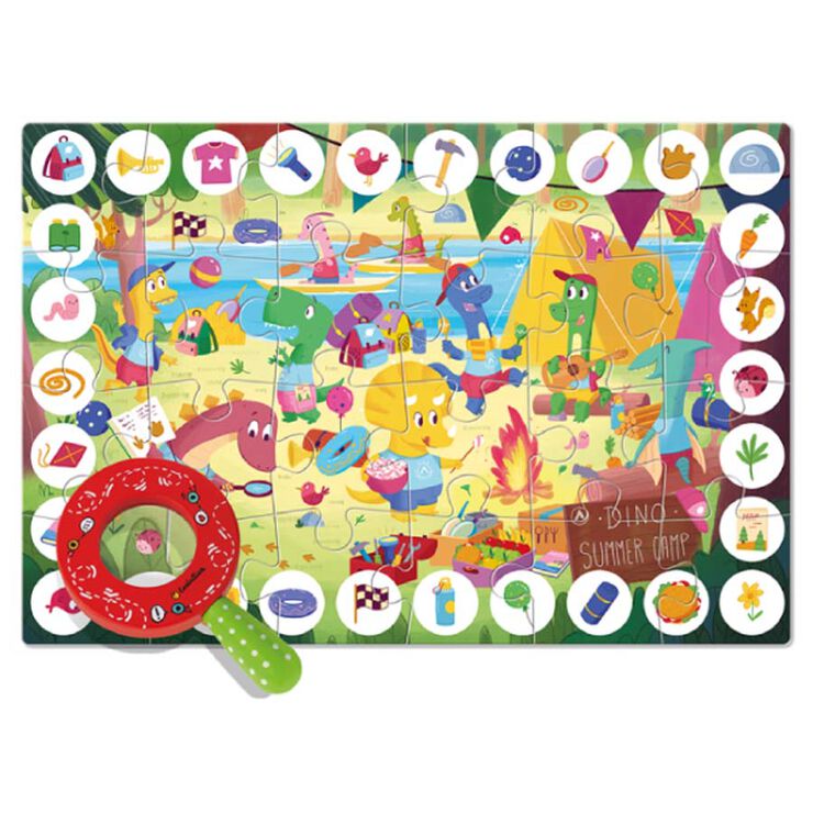 Puzzle Zoom - Dinosaures