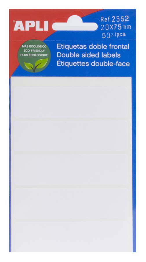 Etiqueta Inkjet Apli 20x75mm 10 fulls